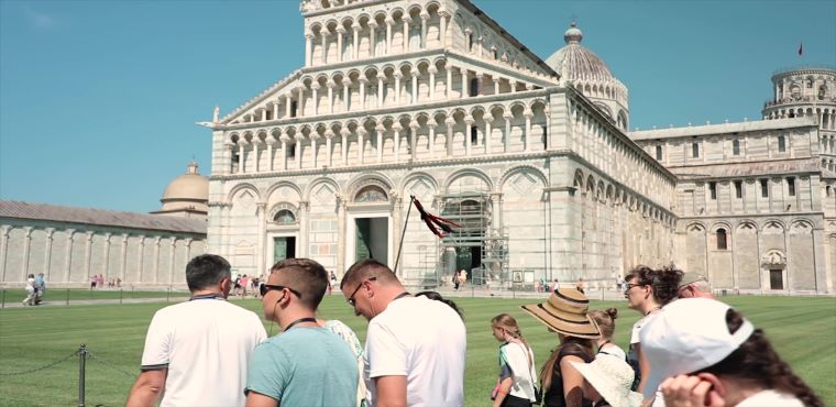 Pisa Cathedral in Piazza dei Miracoli